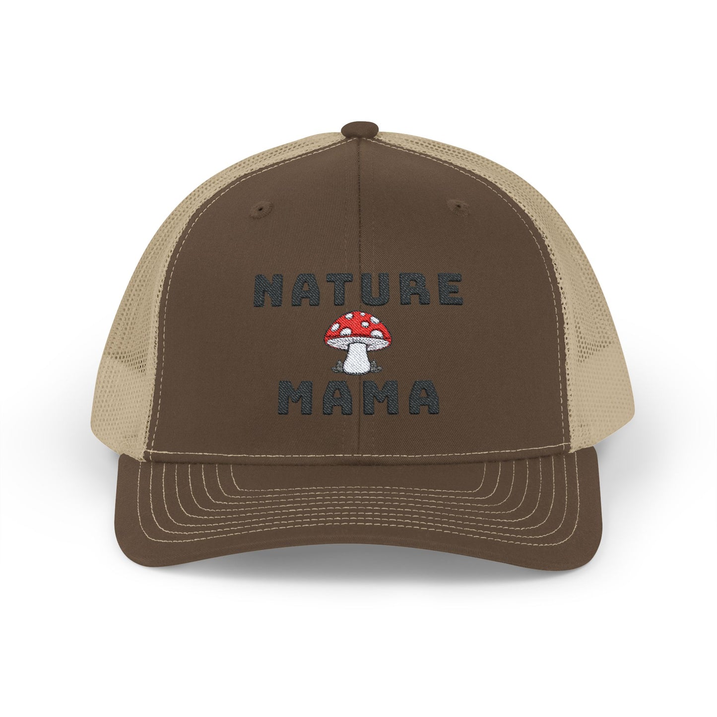 Nature Mama Snapback Embroidery Hat, Camping Gifts, Hiking Lovers Gifts, Van Life Lovers, Women's Hat, Mom Hat, Girlfriend Hat