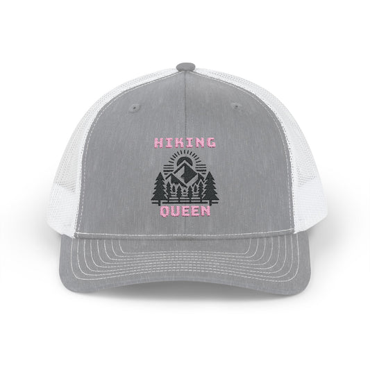 Hiking Queen Snapback Embroidery Hat, Camping Gifts, Hiking Lovers Gifts, Van Life Lovers, Women's Hat, Mom Hat, Girlfriend Hat